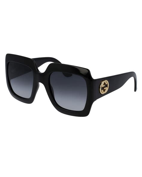 gucci women's oversized square 61mm sunglasses|gucci oversized sunglasses 2020.